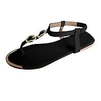 Women Sandals Retro Slip on Women's Open Toe Sandals Breathable Large Size Casual Summer Beach Travel Sandals