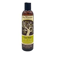Dr. Woods Shea Vision Tea Tree Liquid Facial Cleanser with Organic Shea Butter, 8 Ounce