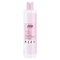 Nykaa Naturals Shampoo, Apple Cider Vinegar and Ginger, 13.52 oz - Anti Dandruff Shampoo - Invigorates Scalp - Removes Dirt - Safe for Colored Hair