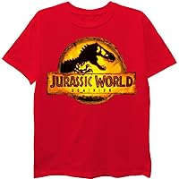 Jurassic World Boys Dominion Logo T-Shirt