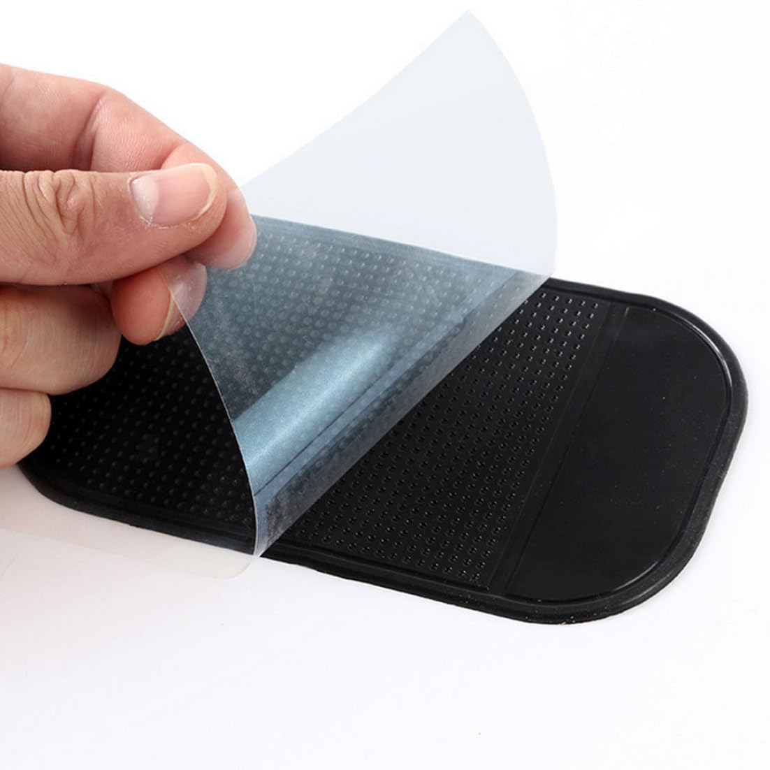 Non Slip Mat Dashboard Sticky Pad Car Non-Slip Grip Mat Silicone Dash Pad for Cell Phone 5Pcs