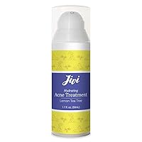 Jivi Hydrating Acne Treatment (Lemon Tea Tree) | Spot Treatment that Eliminates Breakouts and Scarring | 100% Natural with Organic Ingredients | Made for All Skin Types | 1.7 fl. oz.