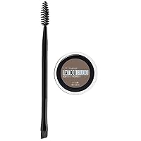 Maybelline TattooStudio Brow Pomade Long Lasting, Buildable, Eyebrow Makeup, Blonde, 1 Count
