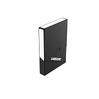 Gamegenic Cube Pocket 15+ Deck Box - Slim Card Holder for Cube Drafting and Card Protection, Modular System Perfect for TCGs, LCGs, Board Games and RPGs, Black Color, Made