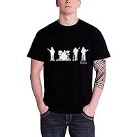 Beatles Men's Saville Row Line Up Vintage T-Shirt Vintage