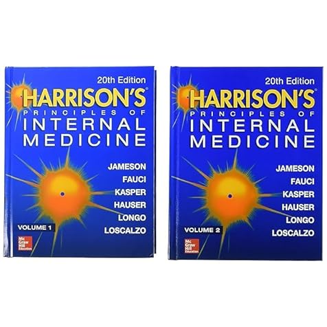 Harrison's Principles of Internal Medicine, Twentieth Edition (Vol.1 & Vol.2) Harrison's Principles of Internal Medicine, Twentieth Edition (Vol.1 & Vol.2) Hardcover
