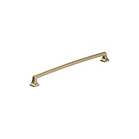Amerock | Oversized Cabinet Hardware/Appliance Handle Pull | Champagne Bronze | 18 in (457 mm) Center-to-Center Drawer Pull | Mulholland | Kitchen and Bath Hardware | Furniture Hardware