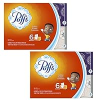 Puff Everyday Non-Lotion Facial Tissues, 12 Family Boxes (180 Tissues Per Box), Puff Tissue Boxes (Total 2160 Tissues) include Laiby small tissue pocketQ