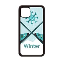 Sport Skiing Boots Watercolor Pattern for iPhone 12 Pro Max Cover for Apple Mini Mobile Case Shell