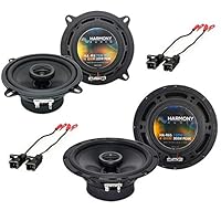 Harmony Audio Bundle Compatible with 2007-2014 Chevy Tahoe HA-R65 HA-R5 New Factory Speaker Replacement Upgrade Package with HA-724568 Factory Speaker Replacement Harness