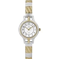 Timex Viewpoint Women's Two-Tone Stainless Steel Expansion Band Watch - CC3D82400