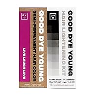 Good Dye Young Perm Dye (Live Laugh Love) and Lightening Kit - 4oz