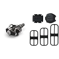 Garmin Rally XC200 Power Meter Pedals + Speed Sensor 2 and Cadence Sensor 2 Bundle