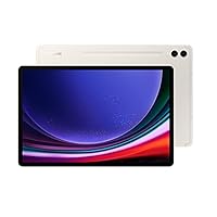 Samung Galaxy Tab S9+ 5G WiFi+LTE Factory Unlocked Tablet SM-X816B 12.4 Inch, Android Tablet Including S Pen EU/UK Model International Version (Beige, 12GB+256GB)