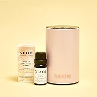 Portable Wellbeing Pod Mini Oil Diffuser Nude & Happiness Essential Oil Blend, Sleep Range, 0.33fl…
