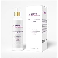 Advanced Brightening Lotion for radiant skin. Made with Glutathione, Arbutin, and Niacinamide. 16.9 Fl Oz / 500 Ml