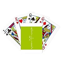 Conversion Mathematical Formula Expressions Calculations Poker Playing Magic Card Fun Board Game