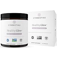 CYMBIOTIKA Healthy Glow Anti Aging Supplement, Skin Care & Collagen Production Support for Women and Men, Includes Hyaluronic Acid, Spermidine, Restorative Peptides & Growth Factors, 42 Capsules