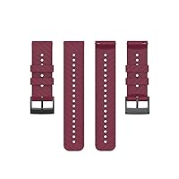 24MM Soft Silicone Watch Bracelet Wristband Strap Band Replacement Accessories for Suunto