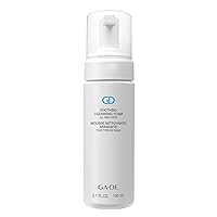 Soothing Cleansing Foam for All Skin Types - Facial Cleanser - Enriched with Papaya, Mallow Flower, Chamomile, and Hyaluronic Acid - 5.07 oz