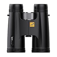 Birds of Prey Optics 10x42 Eagle Powerful Binoculars for Adults - Professional Clear HD BAK4 & FCM Prism Lens Binoculars for Bird Watching, Hunting, Travel, Sports, and Concert, with Carrying Bag