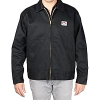 Ben Davis Men's Jacket Heavy Duty Zip Front Slash Pockets Eisenhower Coat