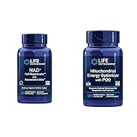NAD+ Cell Regenerator and Resveratrol Elite & Mitochondrial Energy Optimizer with PQQ