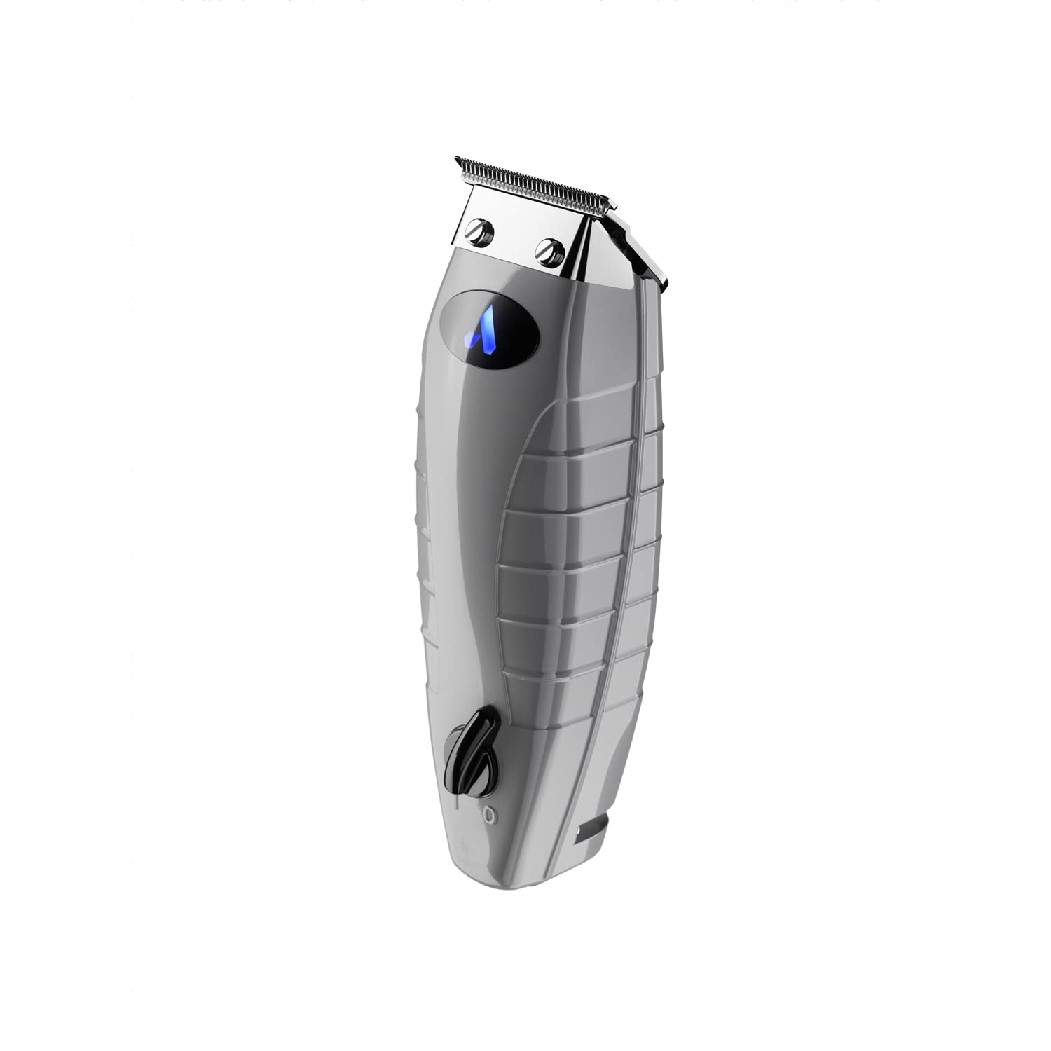 Andis 74055 Professional Corded/Cordless Hair & Beard Trimmer, T-Outliner Blade Trimmer, Zero Gapped, Close Cutting Carbon Steel T-Blade Trimmer, Grey