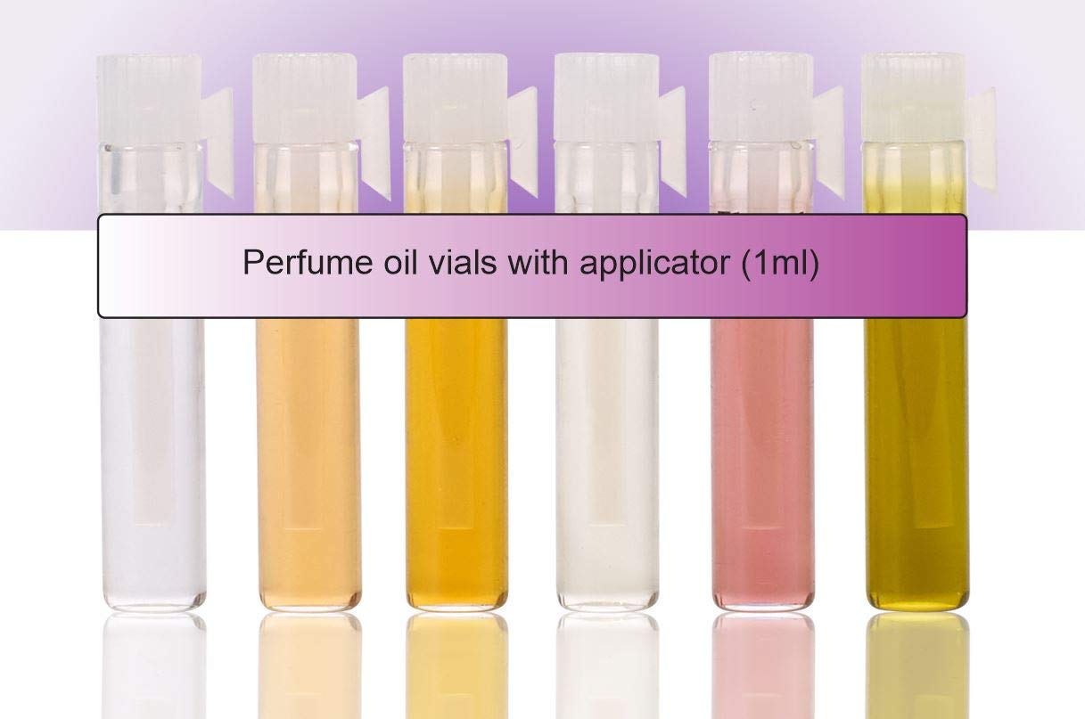 Zoha Perfume Sampler Set - Discovery and Blending Parfum oils for Women and Men - 12 (Half Filled) Sample Vials Fragrances