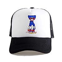 Poppy Playtime男女ヒップホップネット帽 太陽帽 野球帽 ハンチング帽 クラシックカジュアルスポーツ帽 ファッション百着 吸汗通気 調節可能 四季 男女兼用