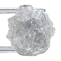 Natural Loose Diamonds Silver Grey Color Uncut Raw Rough 1.00 Carats + DB108