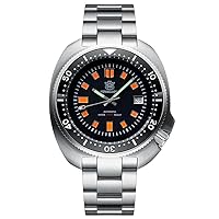 STEELDIVE Men Diver Watch Automatic 43.8mm Military Mechanical Wristwatch 20ATM Luminous Sapphire NH35 Ceramic Bezel NH35
