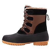 Propet Womens Ingrid Lace Up Snow Casual Boots Mid Calf Low Heel 1-2