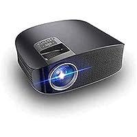 Projector 7500 Lumens with 100 Inch Projector Screen, 1080P Full HD Supported Video Projector, Mini Movie Projector Compatible with TV Stick HDMI VGA USB TF AV, for Home Cinema & Outdoor Movies.