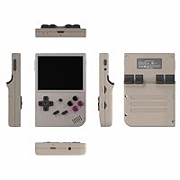 RG35XX Handheld Arcade Game Console with 5000 Classic Games, 64G Retro Game Console, 3.5 Inch - Gray