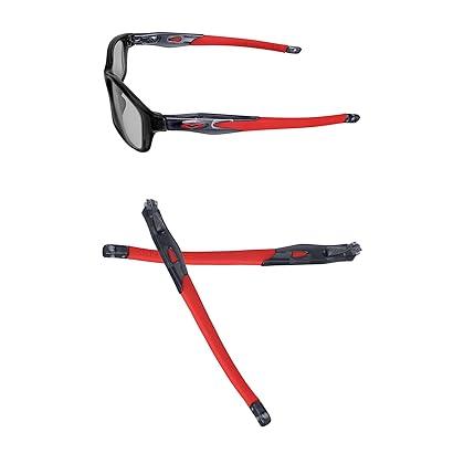 Oakley GOHIN Replacement Gray Smoke Temples Arms Legs Crosslink Sweep PRO Switch Pitch Glasses