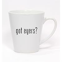 got eyers? - Ceramic Latte Mug 12oz