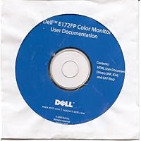 Dell E172FP Color Monitor User Documentation CD-ROM
