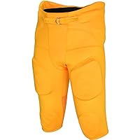 Exxact Sports Gladiator Mens Integrated Football Pants with Pads, Football Practice Pants, Padded Football Pants Adult