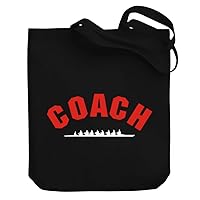 Dragon Boat Racing COACH Canvas Tote Bag 10.5