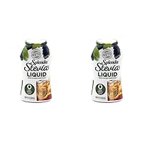 SPLENDA Stevia Liquid Zero Calorie Sweetener Drops, 1.68 Ounce Bottle (Pack of 2)