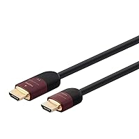 Monoprice 4K High Speed HDMI Cable - 4K@60Hz, 18Gbps, HDR, CL2 In-Wall Rated, Active, 100ft, Black