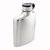 GSI Outdoors 66106 Glacier Stainless 6 Fl. Oz. Hip Flask
