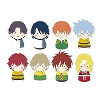 FUKUBUKU COLLECTION GW553 Prince of Tennis Trading Mascot Vol. 2, 1 Box = 8 Pieces in Total