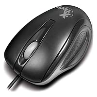 Americas Xtech Wired USB Optical Mouse- Scroll, 1000 DPI Resolution, Ergonomic, Windows & Mac Compatible