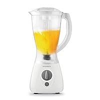 SHANBEN Countertop Blender, 300W Professional Smoothie Blender with Blender Cup for Shakes and Smoothies, 4-Speed for Crushing Ice, Puree and Frozen Fruit with Autonomous Clean