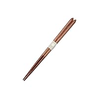 Aoba 242697 Natural Wood Chopsticks, Supreme Thick Knife, 8.3 inches (21 cm), Made in Japan, Dishwasher Safe