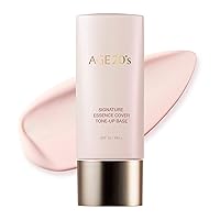 Pink Tone Up Base SPF15, Hydrating Essence, Glow Skin Tint, Tone Correcting BB & CC Cream Korean Makeup Primer (1.35 fl. oz)