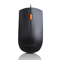 Lenovo GX30M39704 300 - Mouse - Right And Left-Handed - Wired - Usb - For 320 Touch-15, 320-14, 320-17, 520-22, 520-24, 520-27, 720-18, Legion Y520-15, V110-15 black