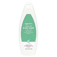 Amazon Basics Sensitive Skin Body Wash, 22 Fl Oz, Pack of 1
